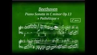 Beethoven: Piano Sonata No.8 in C minor Op.13 "Pathétique" - 3rd mov.