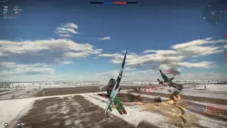 War Thunder  Вазген сбит или просто МиГ-3-34  18+