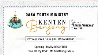 DABAYM | Kenten Benjong | Kibuba Sangang |  27 August 2023