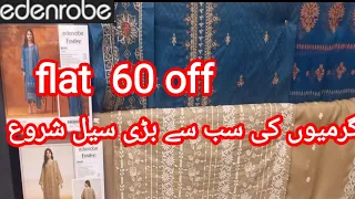 Edenrobe sale flat 60 off 2024 | Edenrobe summer clearance sale 2024