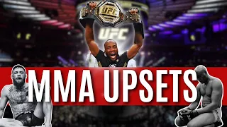 EPIC MMA UPSETS: When Underdogs TRIUMPH in the Cage!