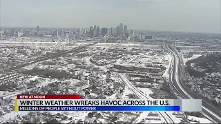 Winter weather wreaks havoc across the US