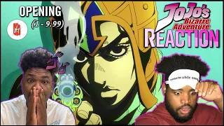 Non JoJo's Fans React to JoJo's Bizarre Adventure Openings | We weren't expecting this much heat!