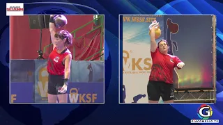 WKSF World Championship 2018 Snatch Women 12kg,16kg Vet