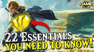 22 Essential Starter Tips and Mistakes to Avoid! Tears of the Kingdom