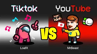 *NEW* TIKTOK vs YOUTUBE MOD in AMONG US!