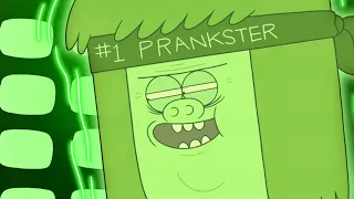 Regular Show - Muscle Man Pranks East Pines Manager Gene