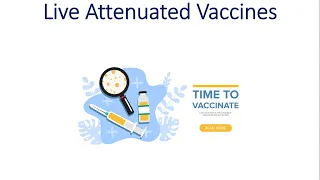 What is Live Attenuated Vaccine?