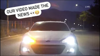 SUBARU BRZ ON AIR RIDE!!! (BAGGED)