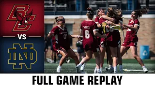 Boston College vs. Notre Dame Full Game Replay | 2023 ACC Women's Lacrosse