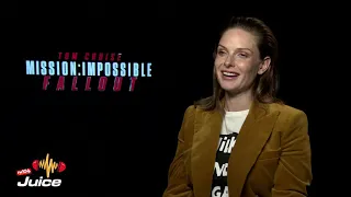 Rebecca Ferguson Interview Mission Impossible Fallout