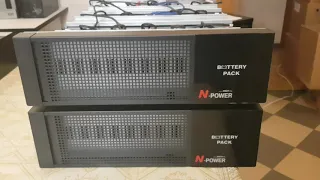 Батарейный комплект для ИБП трехфазный N-Power Bars 15000 RT LT – 15 кВА / 15 кВт