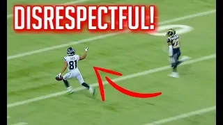 NFL Most Disrespectful Moments || HD