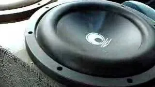 10" RE SE Subwoofers Rockford Fosgate 501bd amp