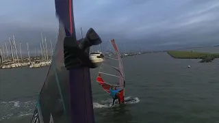 Windsurfing Herkingen 23-12-2023