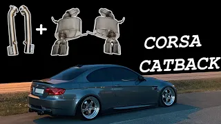 BMW E92 M3 BEST EXHAUST SETUP (POV drive)