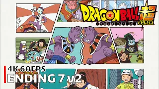 Dragon Ball Super - Ending 7 v2 [4K 60FPS | Creditless | CC]
