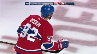 Jonathan Drouin SCORES AFTER HE COMES OFF THE BENCH/Canadiens vs Blues/October 12 NHL Season 2019