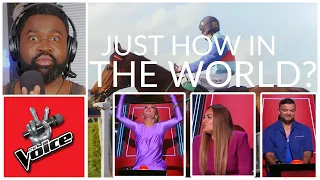 Professional JOCKEY stuns the Coaches on The Voice | REACTION!!!