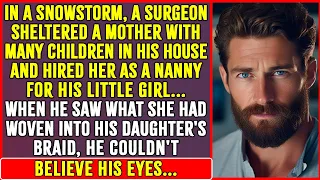 A SURGEON SHELTERED A MOTHER OF MANY CHILDREN IN HIS HOUSE AND HIRED HER AS A NANNY FOR HIS DAUGHTER