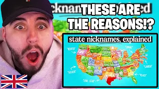 Brit Reacts to What Is The NICKNAME Of Each U.S. State?