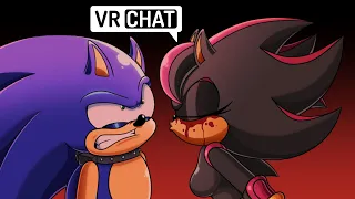 SONIC GET'S FORCED ON A DATE WITH SHADINA.EXE! IN VR CHAT!