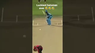 luckiest cricketer ever 😁😁😁