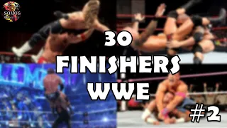 Los 30 mejores FINISHERS de WWE #2 | Somos Wrestling