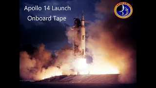 Apollo 14 Launch - Onboard Tape