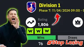 Use This Formation For Help You Reach Division 1 In eFootball 2024 🔥 | ✅ Best Formation This Week