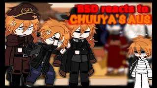 BSD reacts to Chuuya's AUs ll bsd ll gacha club reaction ll requested ll skk ll