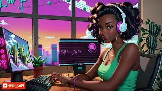 Chill Work Music: 1 Hour Relaxing Synthwave & Lofi Hiphop Mix🎧🌆