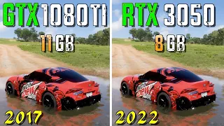 GTX 1080 TI vs RTX 3050 - Test in 14 games | R5 5600X | 1080p | 1440p