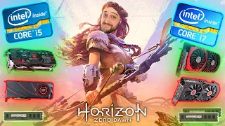 Horizon Zero Dawn on the Minimum and Recommended Requirements!