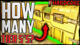 How Many Tier 5 Loot Crates Can I Get in One Episode of 7 Days To Die Hardcore (Episode #16)