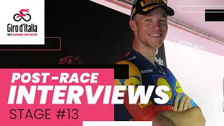 Giro d'Italia 2024 | Stage 13: post-race interview