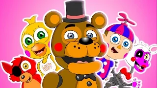 ♪ FIVE NIGHTS AT FREDDY'S WORLD THE MUSICAL - FNAF Animation Parody Song