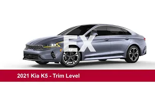 The 2021 Kia K5 (Optima) - Trim Levels & Comparison
