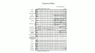 Tchaikovsky: Capriccio Italien, Op. 45 (with Score)