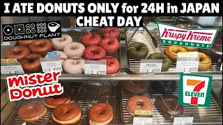 Donuts ONLY in Tokyo | CHEAT DAY CHALLENGE