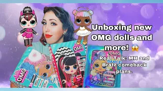 Unboxing LOL OMG Sweets , Spicy Babe , and Miss Royale