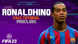 FIFA 23 Ronaldinho Pro Clubs Creation FACE FIFA LOOK ALIKE