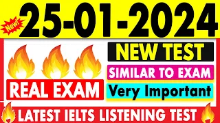 IELTS Listening Practice Test 2024 with Answers | 25.01.2024