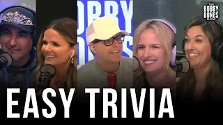 The Bobby Bones Show Competes in Super Easy Trivia