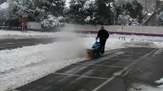 BCS 630 Crusader with 1m Snow Brush Demo by Tracmaster UK