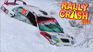 Accidentes y errores de Rally - Última semana de febrero 2023 by @chopito Rally crash 7/03