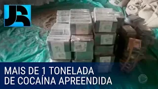 Receita Federal apreende mais de uma tonelada de cocaína no porto de Santos