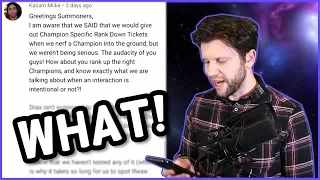 Kabam Miike Responds? | ALL COMMENTS READ! | MCOCNEWSWKD