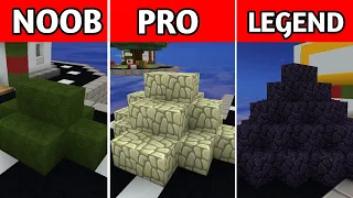 NOOB vs PRO vs LEGEND - Bed Defense in BedWars! (Blockman Go)