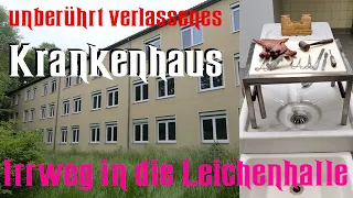 verlassenes Krankenhaus mit unberührter Leichenhalle | Night Riders Urbex | Lost Place